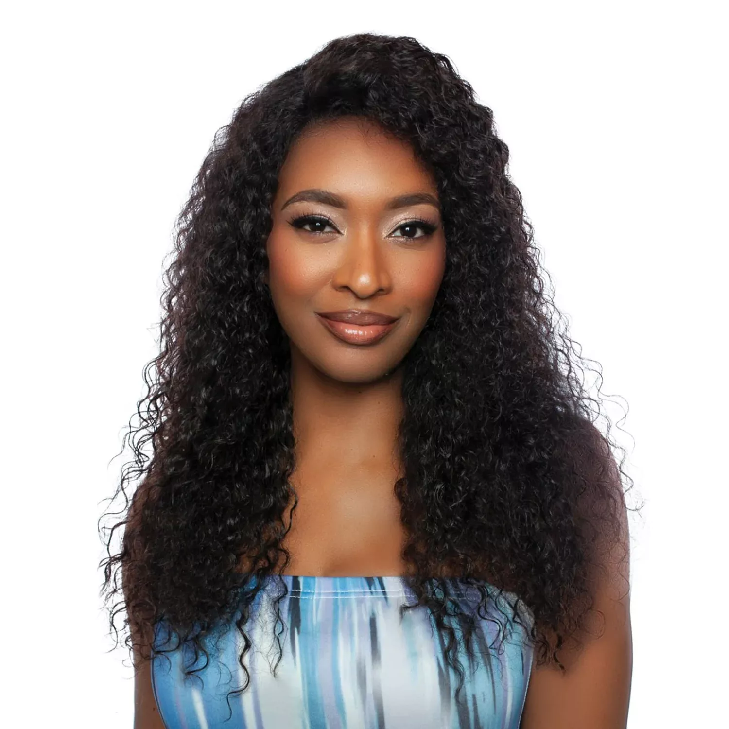 Mane Concept Trill Unprocessed Human Hair HD Lace Front Wig Glueless 13X4 Wet N Wavy TRE2165 WNW Deep Wave 24"