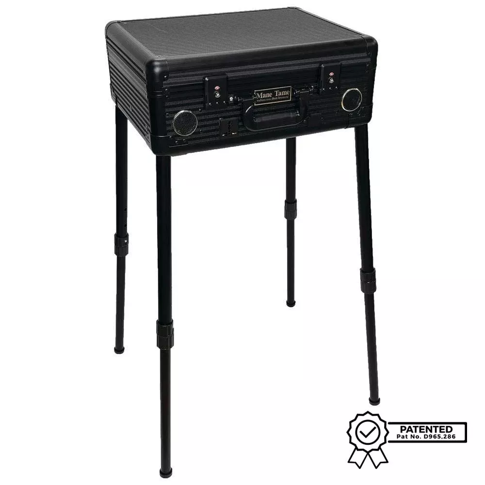 MANE TAME Mobile Master Barber Station – Black