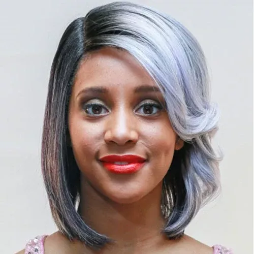 Manhattan Style Synthetic Lace Front Wig IVANKA