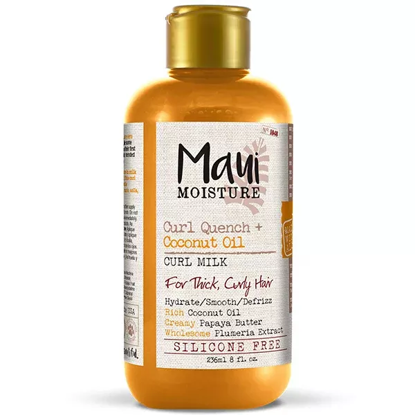 Maui Moisture Curl Quench+ Coconut Oil Curl Milk 8oz