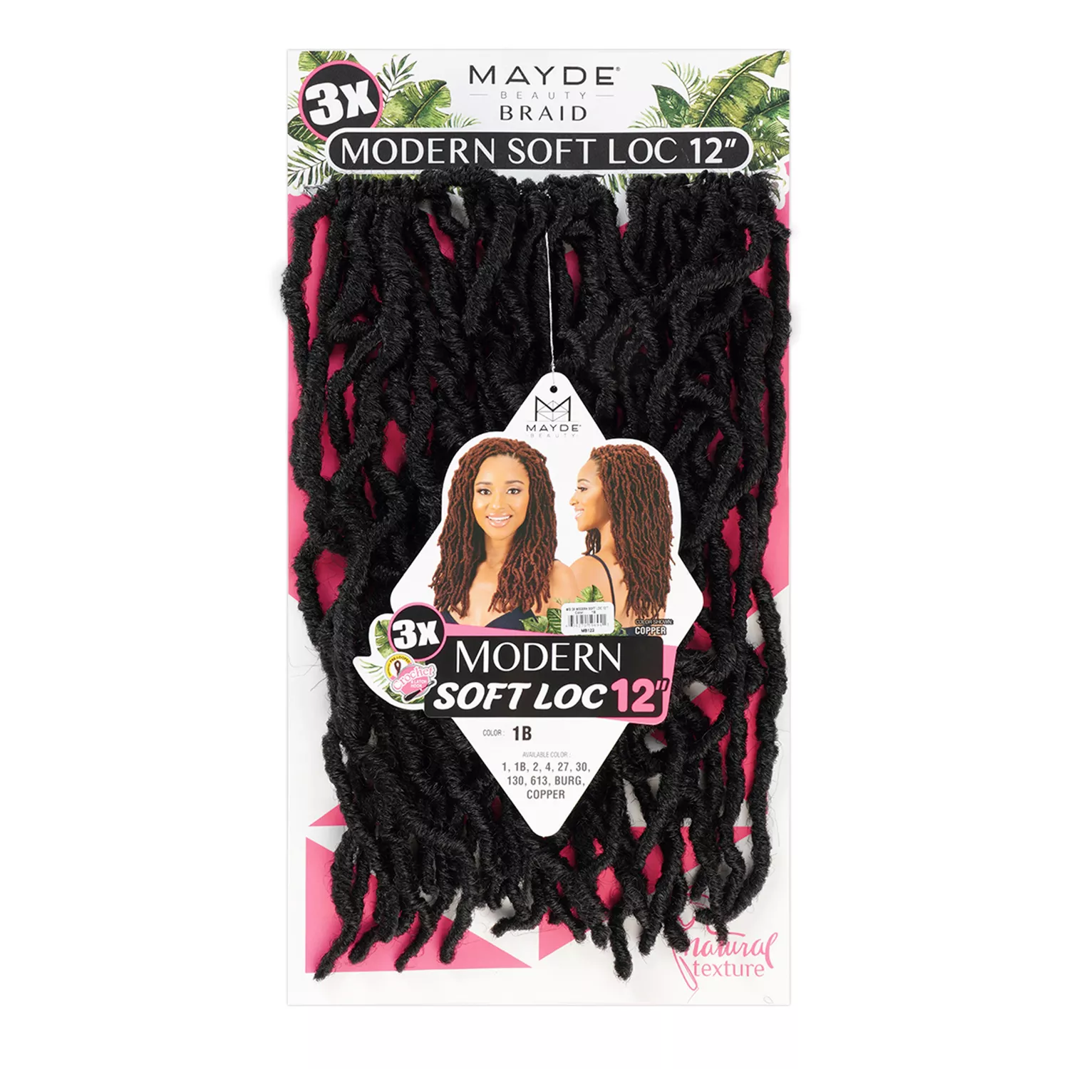 Mayde Beauty Crochet Braids 3X Modern Soft Loc 12"