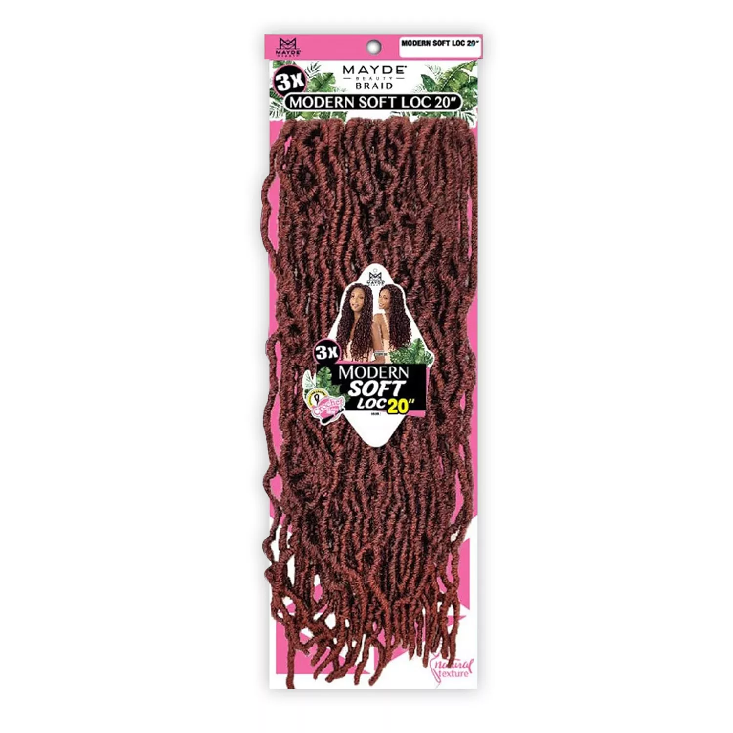 Mayde Beauty Crochet Braids 3X Modern soft Loc 20"