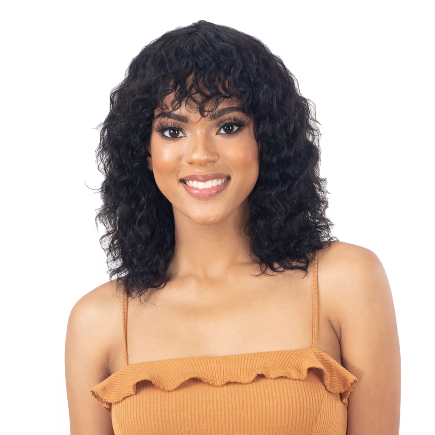 Mayde Beauty Human Hair Wig Wet N Wavy Bells Wave