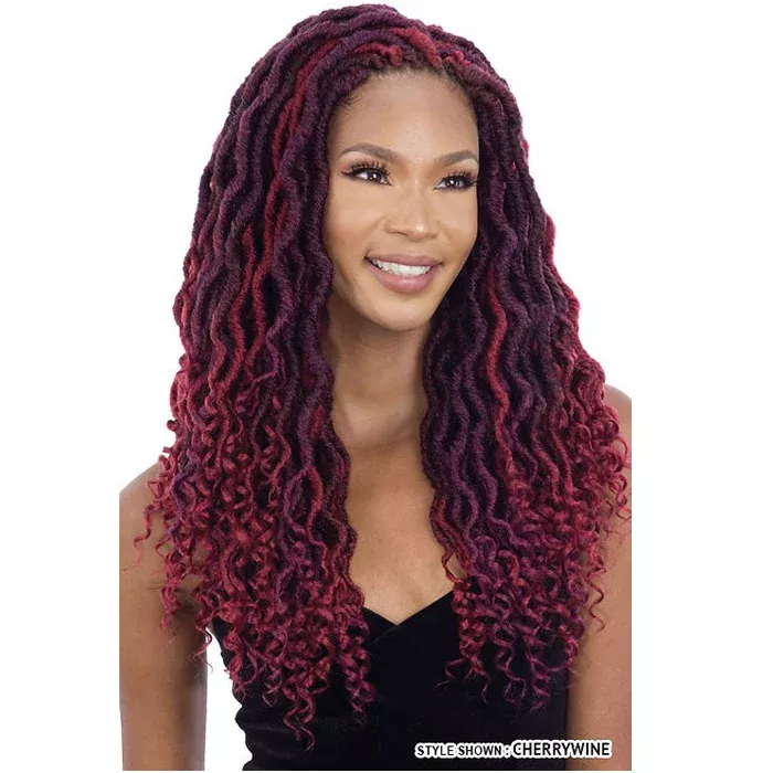 Mayde Beauty Pre-Looped Crochet Braid – 2X WAVY ISLAND GORGEOUS LOC (12″/16″)