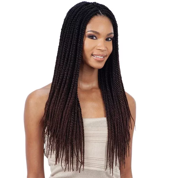 Mayde Beauty Pre-Looped Crochet Braid – 6X SENEGAL TWIST (14-20 Inch)