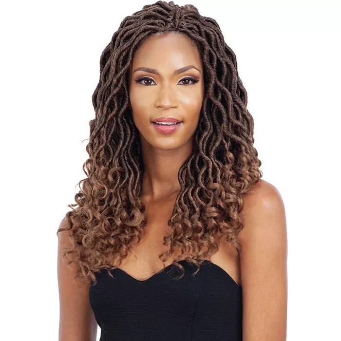 Mayde Beauty Pre-Looped Crochet Braid Mighty Pack – WAVY GODDESS LOCS 14″