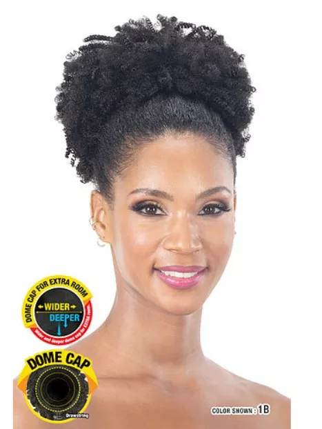 MAYDE BEAUTY SYNTHETIC DRAWSTRING PONYTAIL - KINKY DOLL
