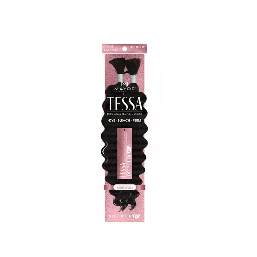 Mayde Beauty Tessa 100% Human Hair Braid - DEEP BULK 18