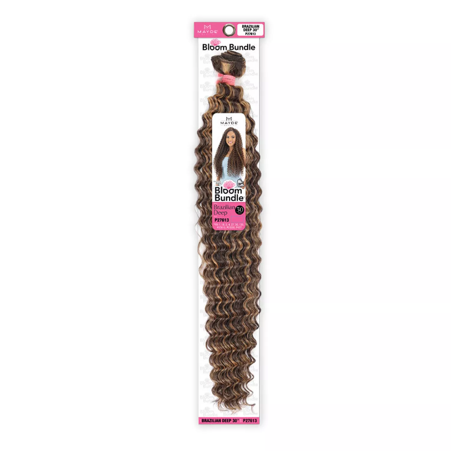 Mayde Beauty Weave Bloom Bundle Brazillian Deep 30"