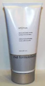 MD FORMULATIONS Vit-A-Plus Hand & Body Cream, 6 oz