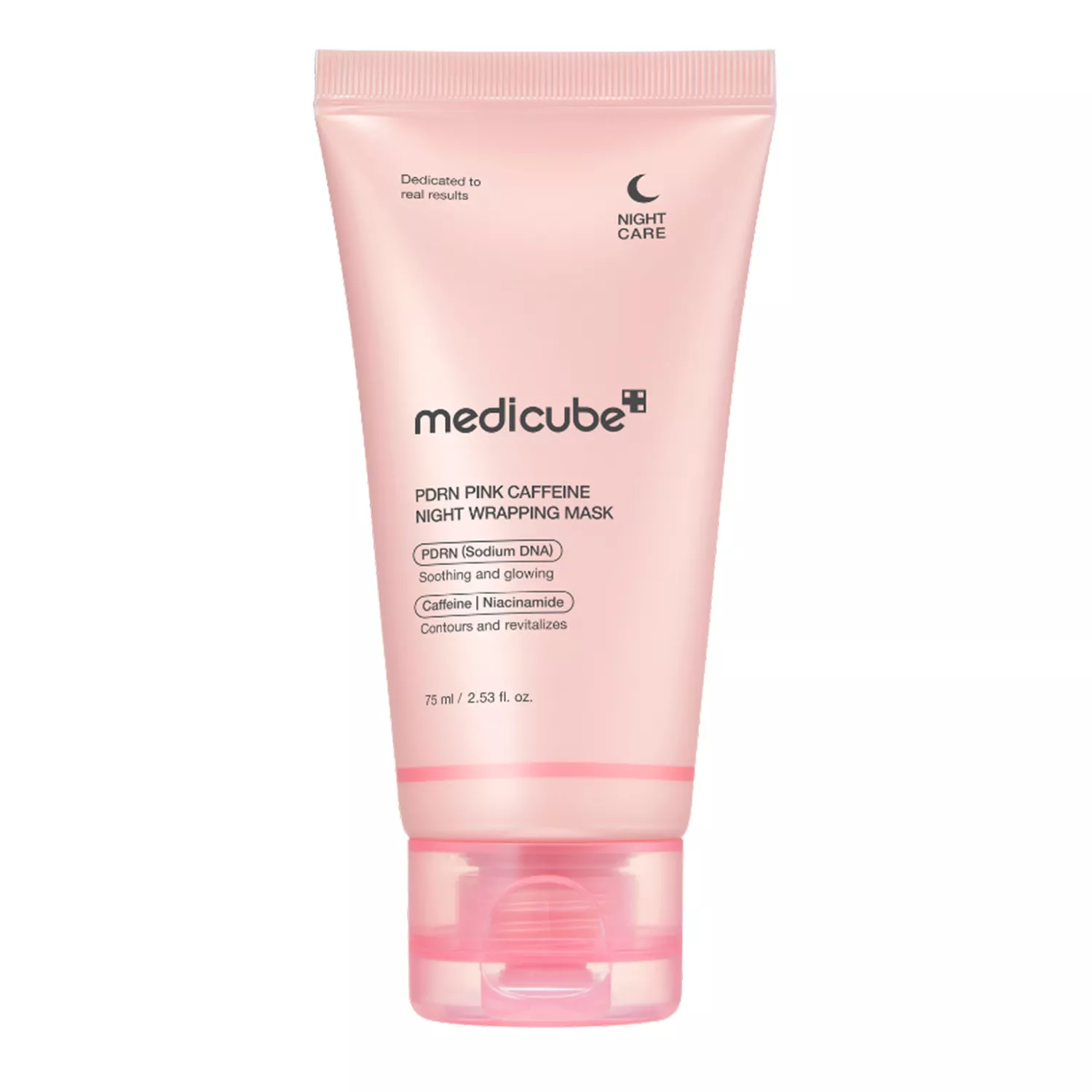 Medicube PDRN Pink Caffeine Night Wrapping Mask 2.53oz/ 75ml