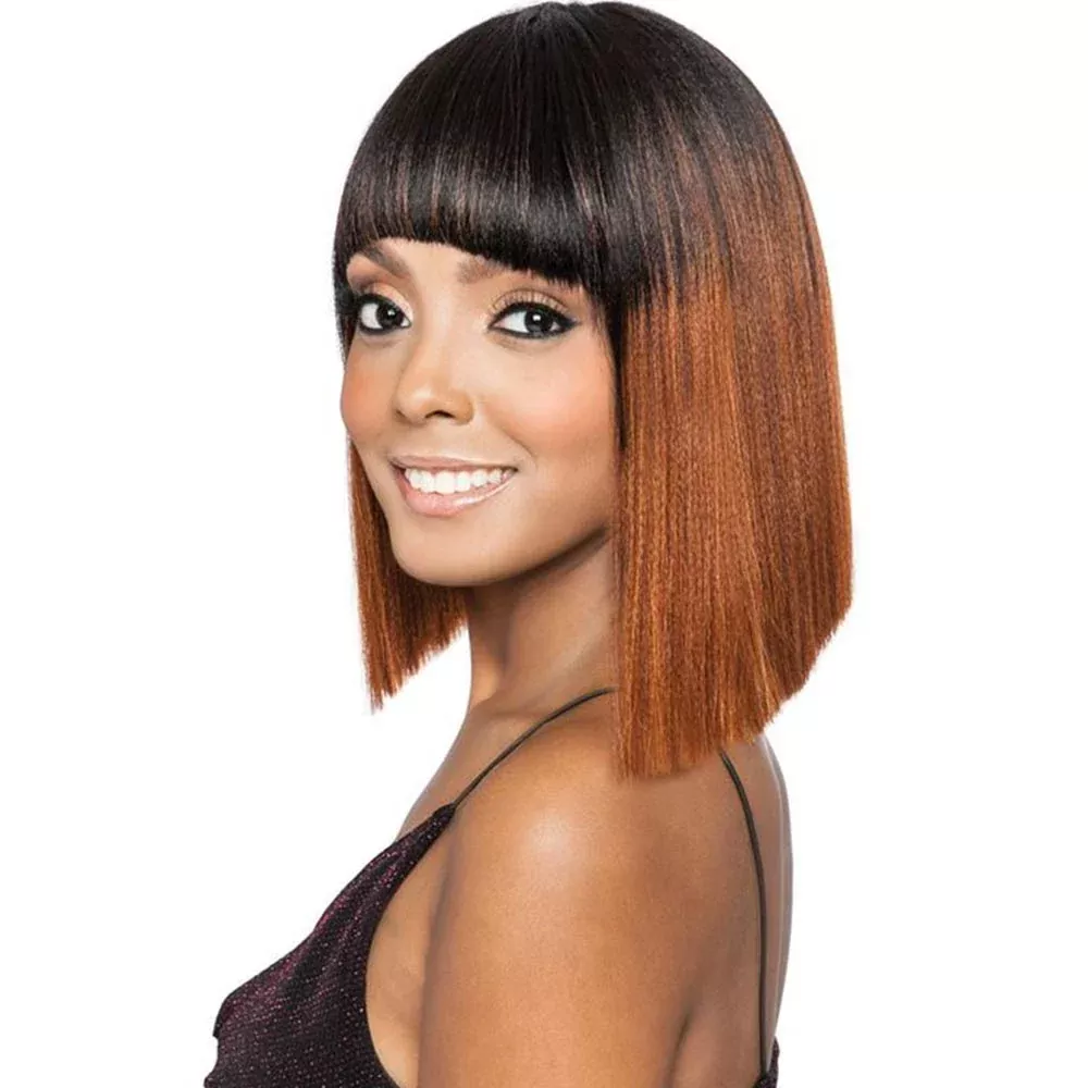 Melanin Queen Human Hair Blend Full Wig – ML103