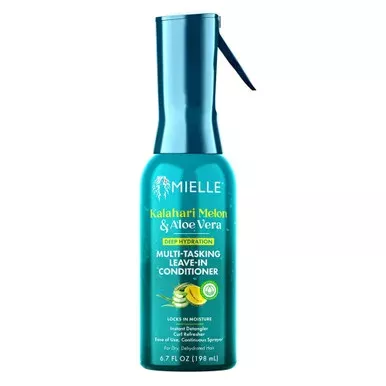 Mielle Kalahari Melon and Aloe Vera Deep Hydration Multi Tasking Leave In Hair Conditioner 6.7Oz (198ml)