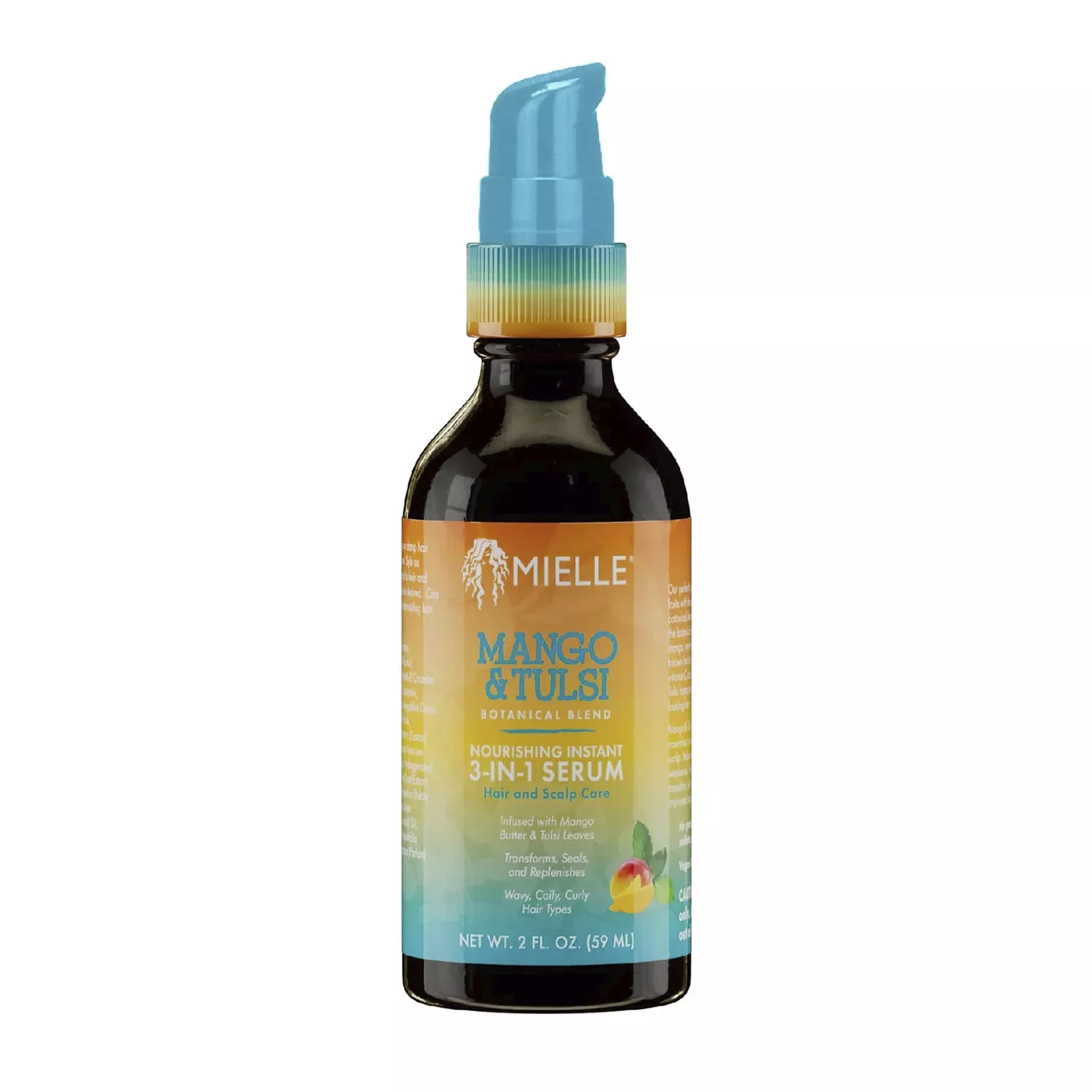 Mielle Mango & Tulsi Nourishing Instant 3 In 1 Serum 2oz/ 59ml