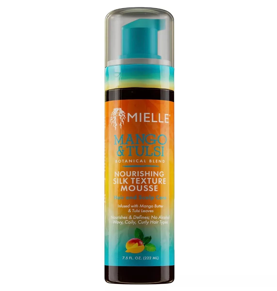 Mielle Mango Tulsi Nourishing Silk Texture Mousse (7.5 oz)