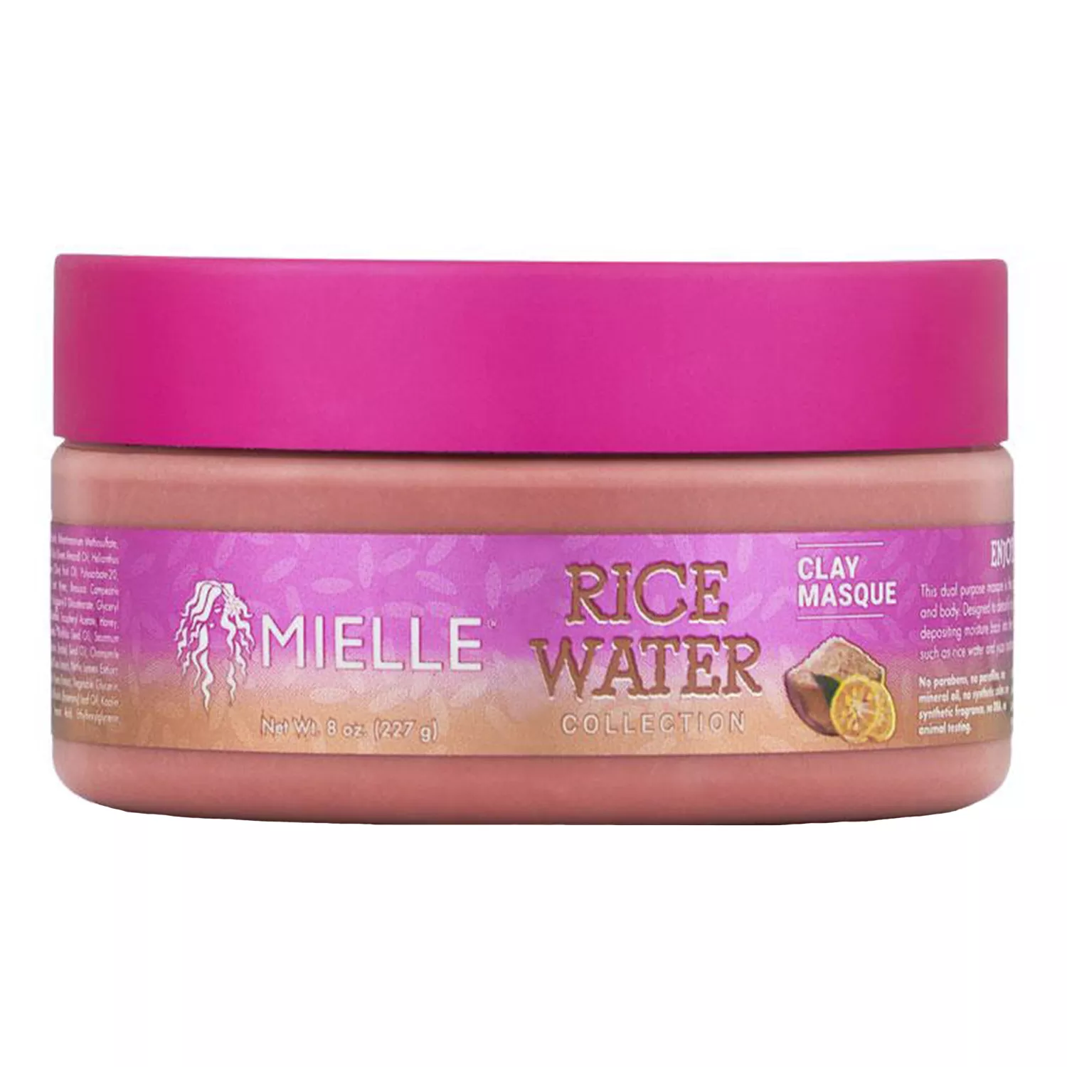Mielle Rice Water Collection Clay Mask 8oz /227g