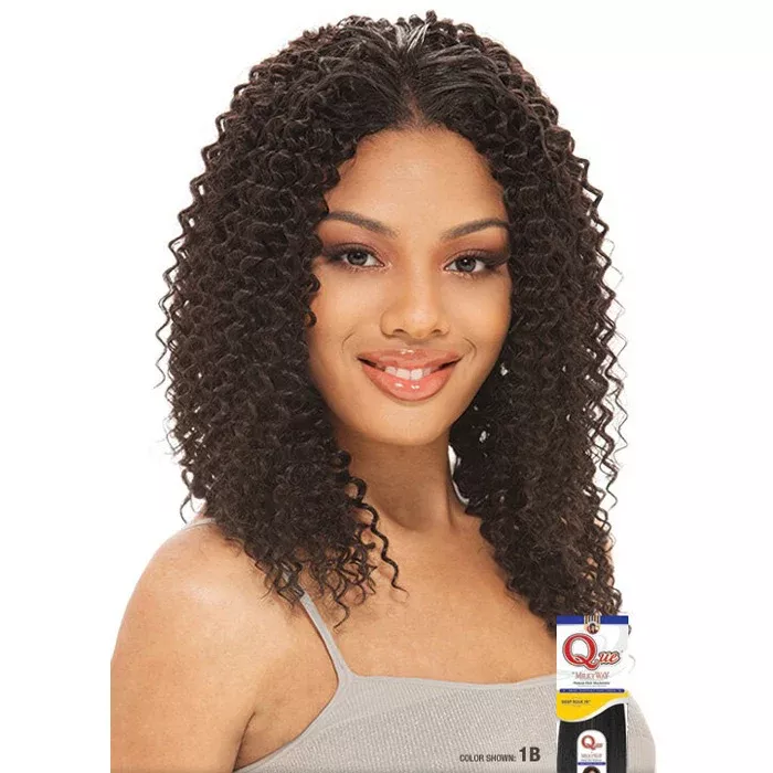 MilkyWay Que Mastermix Human Hair WATER Weave 10 Inch