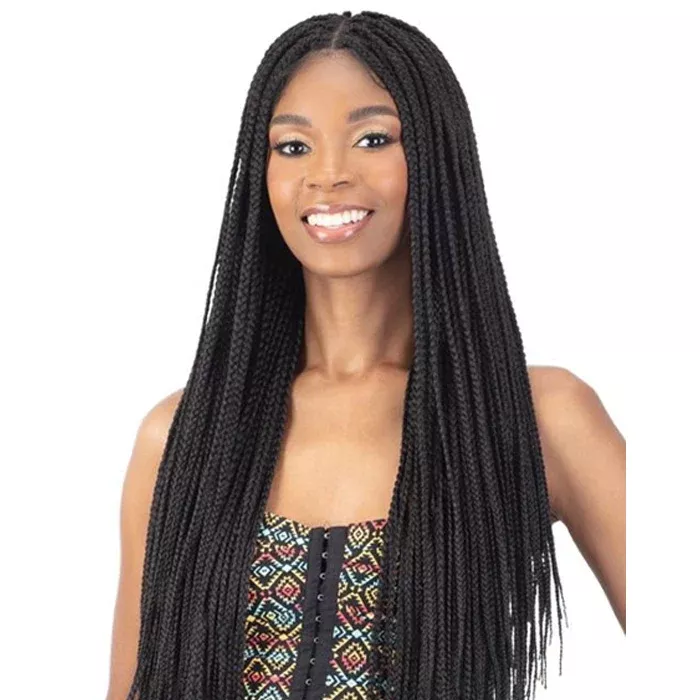 Model Model Braided HD 5x5 Lace Front Wig - PRE STRETCHED BOX BRAIDS