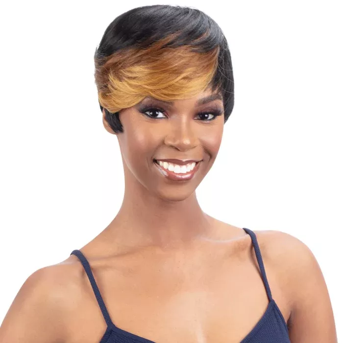 Model Model Clair Human Hair Blend Full Wig - BB-013
