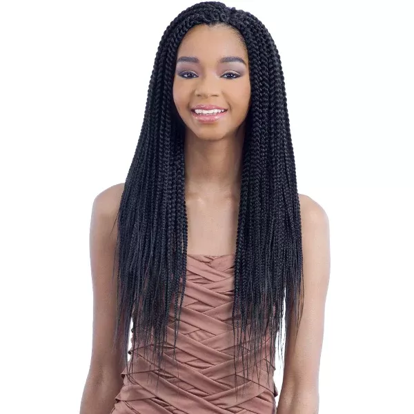 Model Model Crochet Glance Braid - PRE-STRETCHED NIGERIAN BRAID 20"