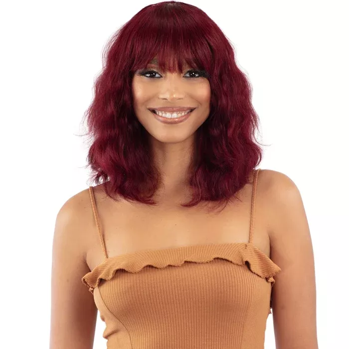 Model Model Dream Weaver 100% Human Hair Full Wig- SOFT WAVE 14"