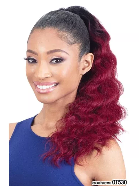 Model Model Gardenia Drawstring Ponytail – PALM WAVE 18