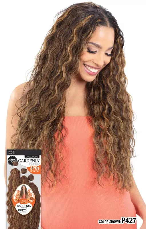 MODEL MODEL GARDENIA MASTERMIX MYSTIC WAVE 3pcs 18 " 20 " 22 " WEAVE