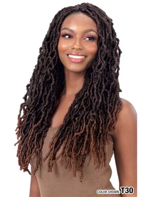 Model Model Glance 3X TRINI LOC Crochet Braid 18 GB244 *MEGA SALE