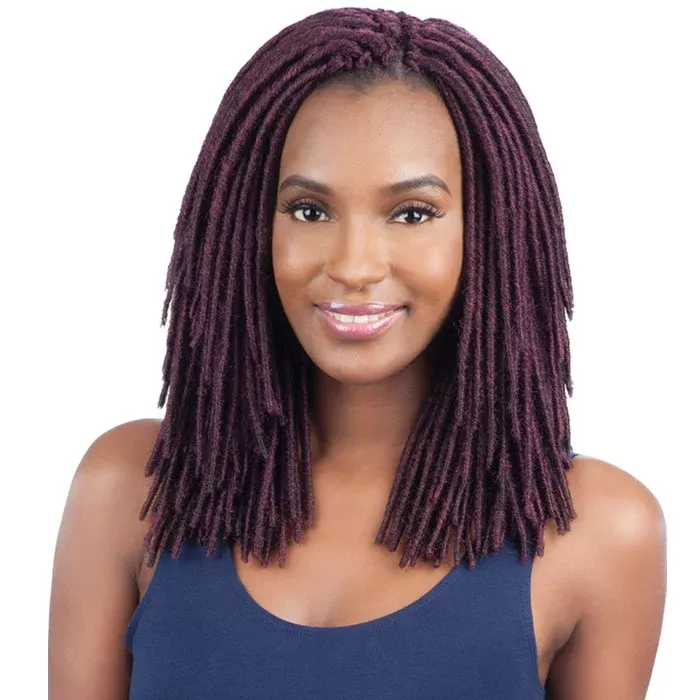 Model Model Glance Crochet Braid 2X MEDIUM SOFT FAUX LOC 10 Inch