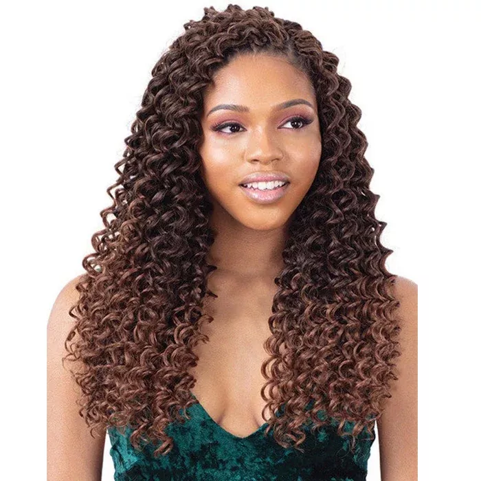 Model Model Glance Crochet Braid 3XDOMINICAN CURL 16" Inch