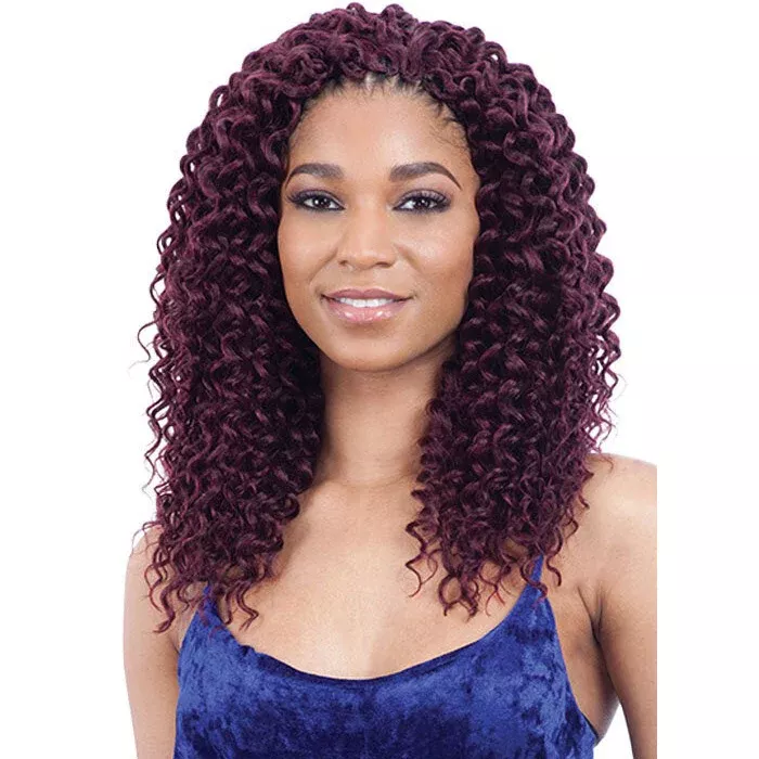 Model Model Glance Crochet Braid - BEACH CURL 12"