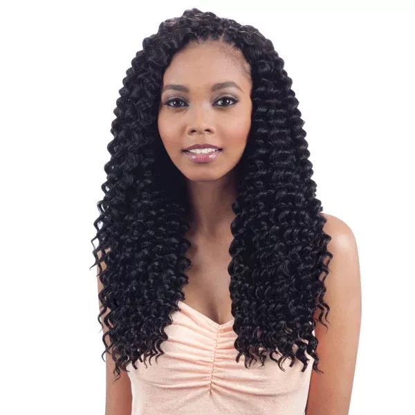 Model Model Glance Crochet Braid BEACH TWIST 16 Inch