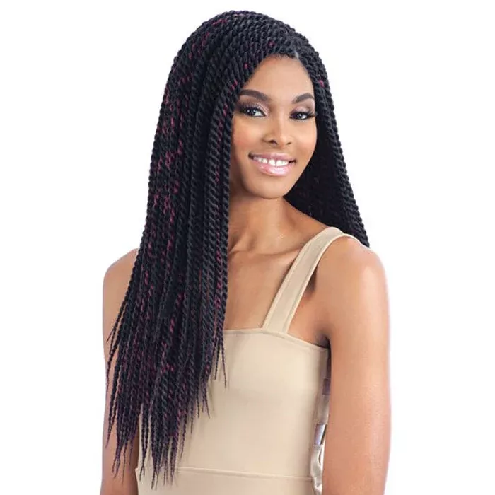 Model Model Glance Crochet Braid - SENEGALESE TWIST LARGE