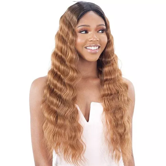 Model Model Lace to Lace 5" Deep Part Lace Front Wig - TRIPLE BARREL CURL 020