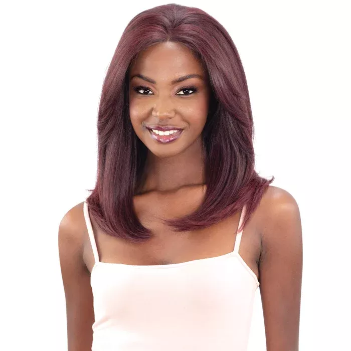 Model Model Miss Divine Glueless Human Hair Blend HD Lace Front Wig - ZOE