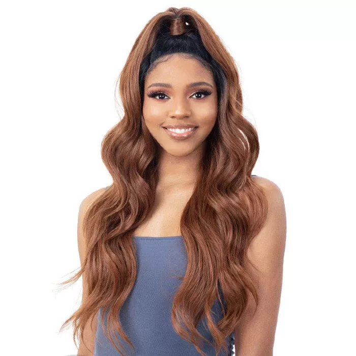 Model Model Synthetic HD Lace Front Half-Up Wig - SHANICE