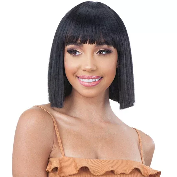 Model Model Synthetic Mint Wig - M 03