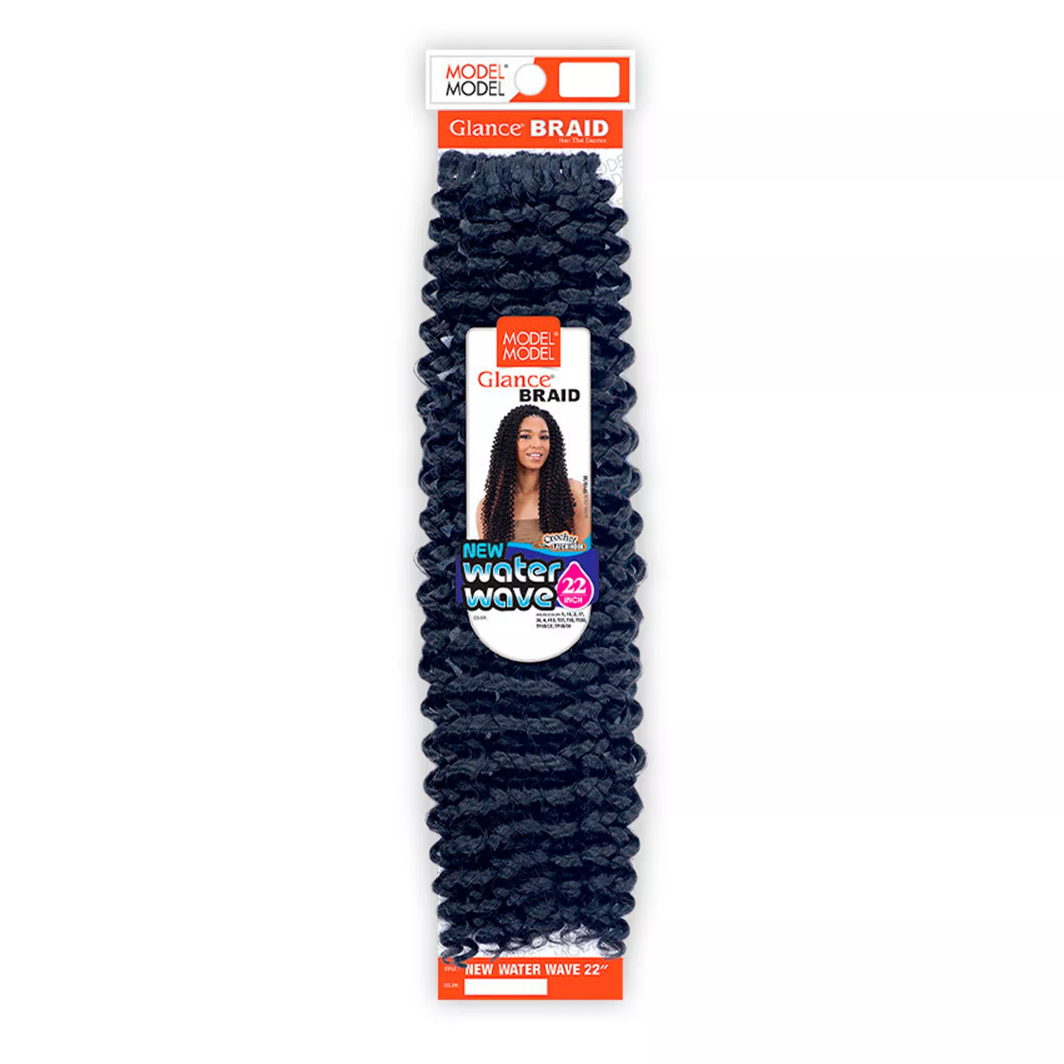 ModelModel Crochet Braids Glance New Water wave 22"