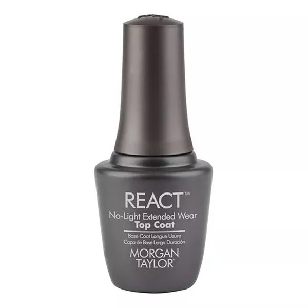 MORGAN TAYLOR REACT NO LIGHT EXTENDED WEAR TOP COAT