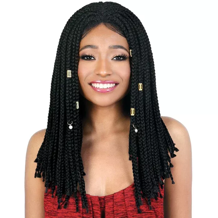 Motown Tress Braid Wig Slayable & Spinable Box Braid Part Lace Wig - LDP-BOX18