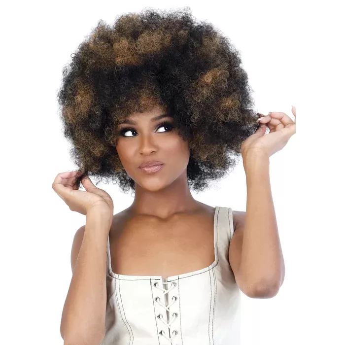 Motown Tress Day Glow Full Wig - AFRO LUX