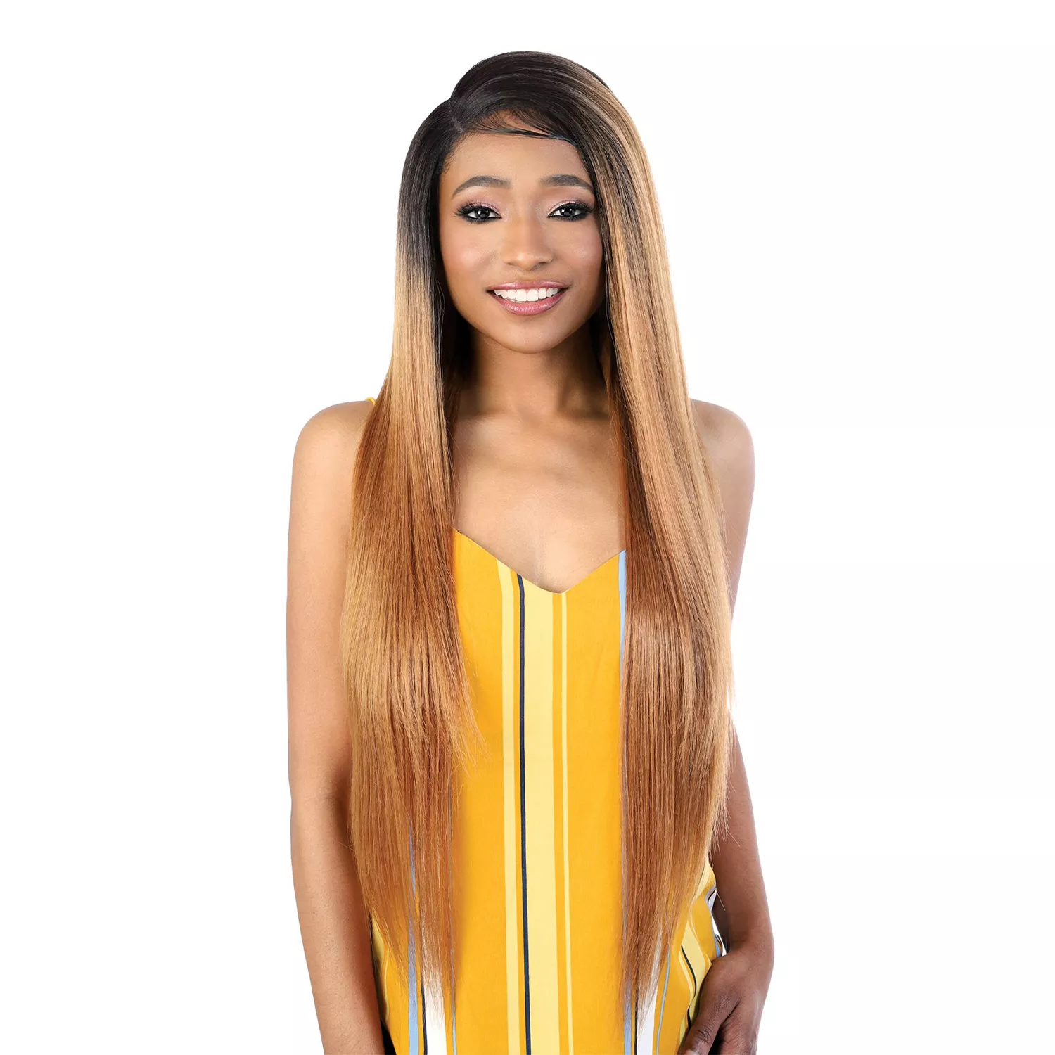Motown Tress Lace Front Wig 6" Curve Part LDP-Curve7