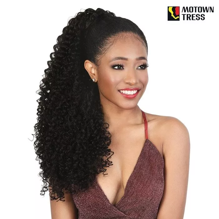 Motown Tress Ponydo Synthetic Drawstring Ponytail – PD PLUTO