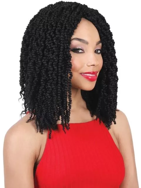 Motown Tress Pre-Styled 3X SPRING TWIST 15" Crochet Braid- C.SPRNG153