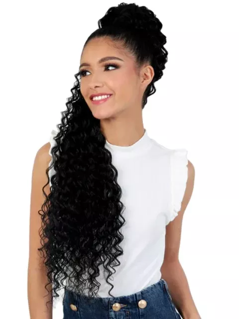 Motown Tress PremierMix Remy Hair Touch Glamation Weave – DEEP WAVE
