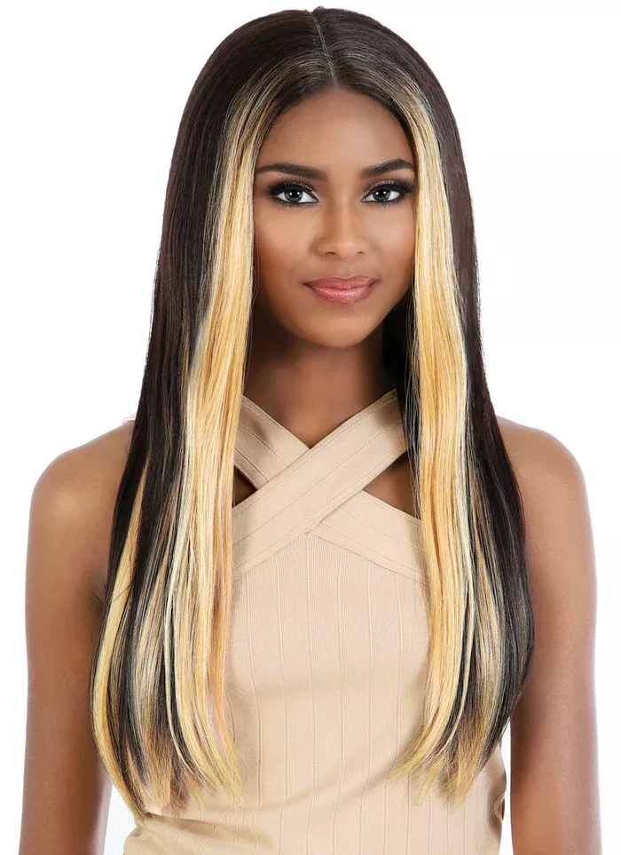 MOTOWN TRESS SYNTHETIC HD DEEP PART LACE WIG - LDP- CHASE