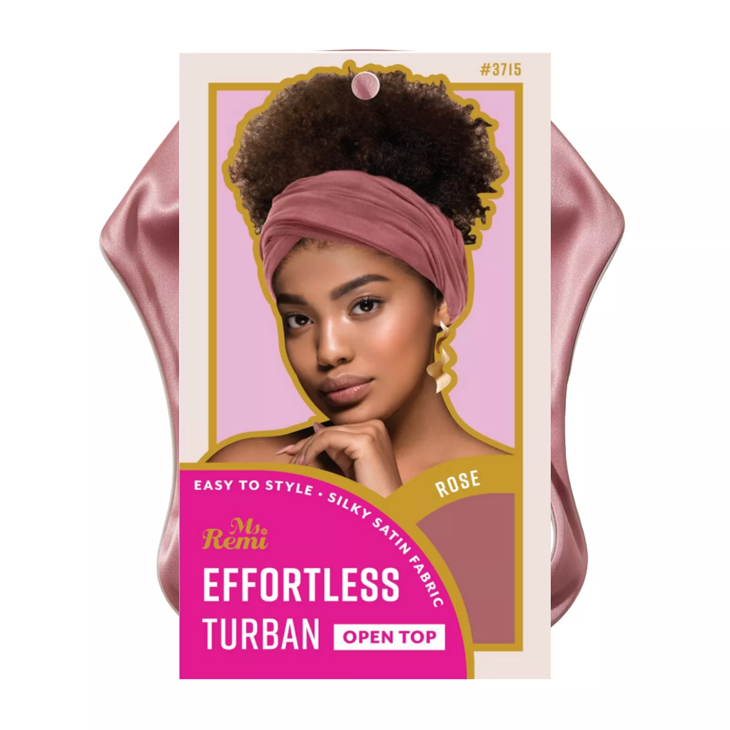 Ms.Remi Effortless Open Top Turban Scarf