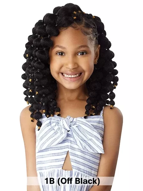 [MULTI PACK DEAL] Outre X-Pression Lil Looks NATURAL PUFF BALL Crochet Braid 10″ – 10pcs