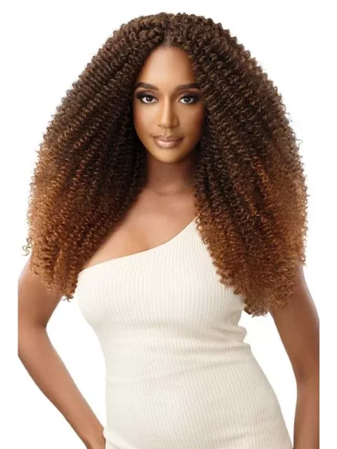 [MULTI PACK DEAL] Outre X-Pression Twisted Up 3X WATERWAVE FRO TWIST SUPER LONG Crochet Braid 24″- 10pcs