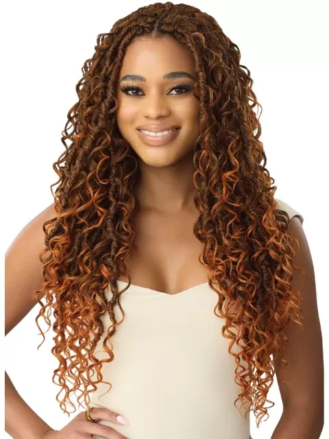 [MULTI PACK DEAL] Outre X-Pression Twisted Up BOHO GIANNA LOCS 20″3X Crochet Braid-10pcs